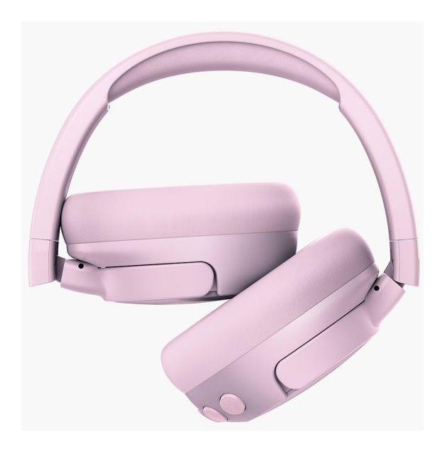Clam Junior Ohraufliegender Bluetooth Kopfhörer kabellos 60 h Laufzeit USB Typ-C  (Pink) 