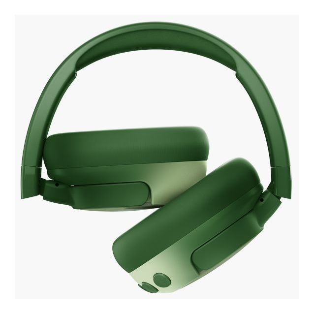 Clam Junior Ohraufliegender Bluetooth Kopfhörer kabellos 60 h Laufzeit USB Typ-C  (Grün) 