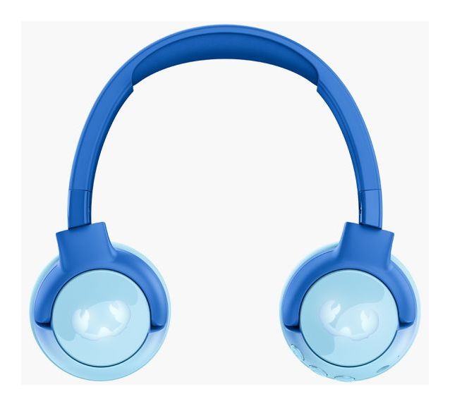 Code Junior Ohraufliegender Bluetooth Kopfhörer kabellos 48 h Laufzeit USB Typ-C  (Blau, Cyan) 