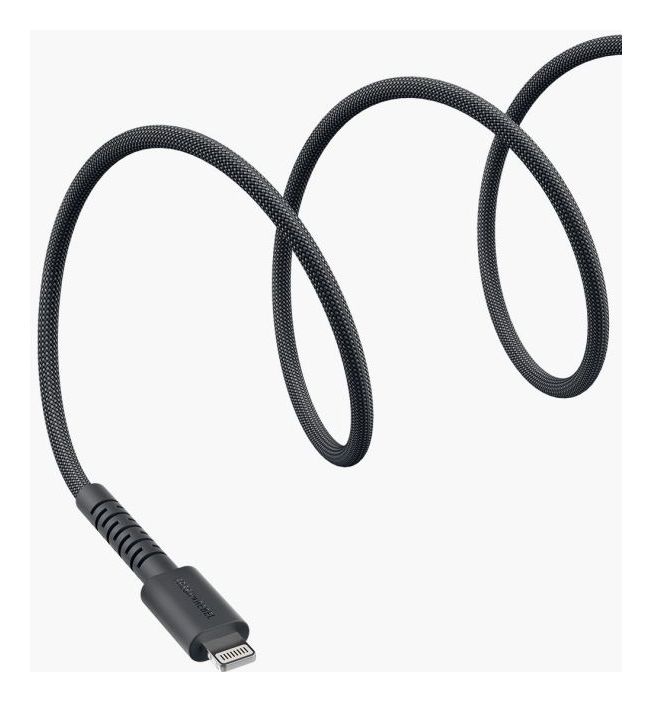 FlexWave Lightning auf USB C Männlich 0,7 m  (Grau) 