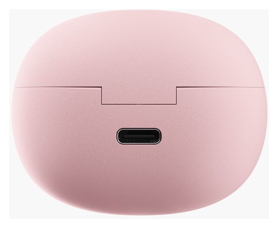 Twins Breez In-Ear Bluetooth Kopfhörer kabellos 7 h Laufzeit USB Typ-C  (Pink) 