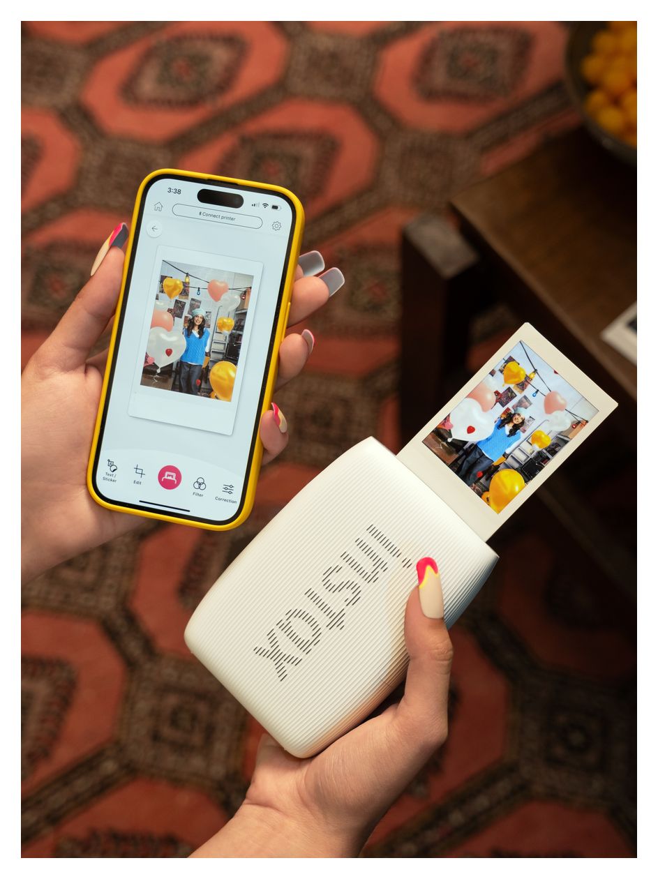 Instax Mini Link3 2.4" x 1.8" (6.2x4.6 cm) Foto Drucker 800 x 600 DPI  (Salbei) 
