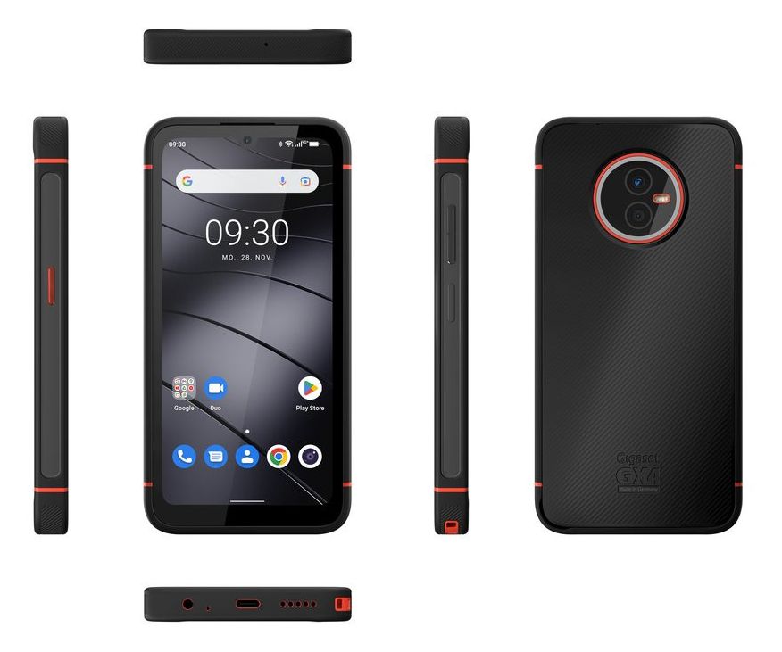 GX4 Pro 128 GB 4G Smartphone 15,5 cm (6.1 Zoll) 2,0 GHz Android 48 MP Dual Kamera Dual Sim  (Schwarz) 