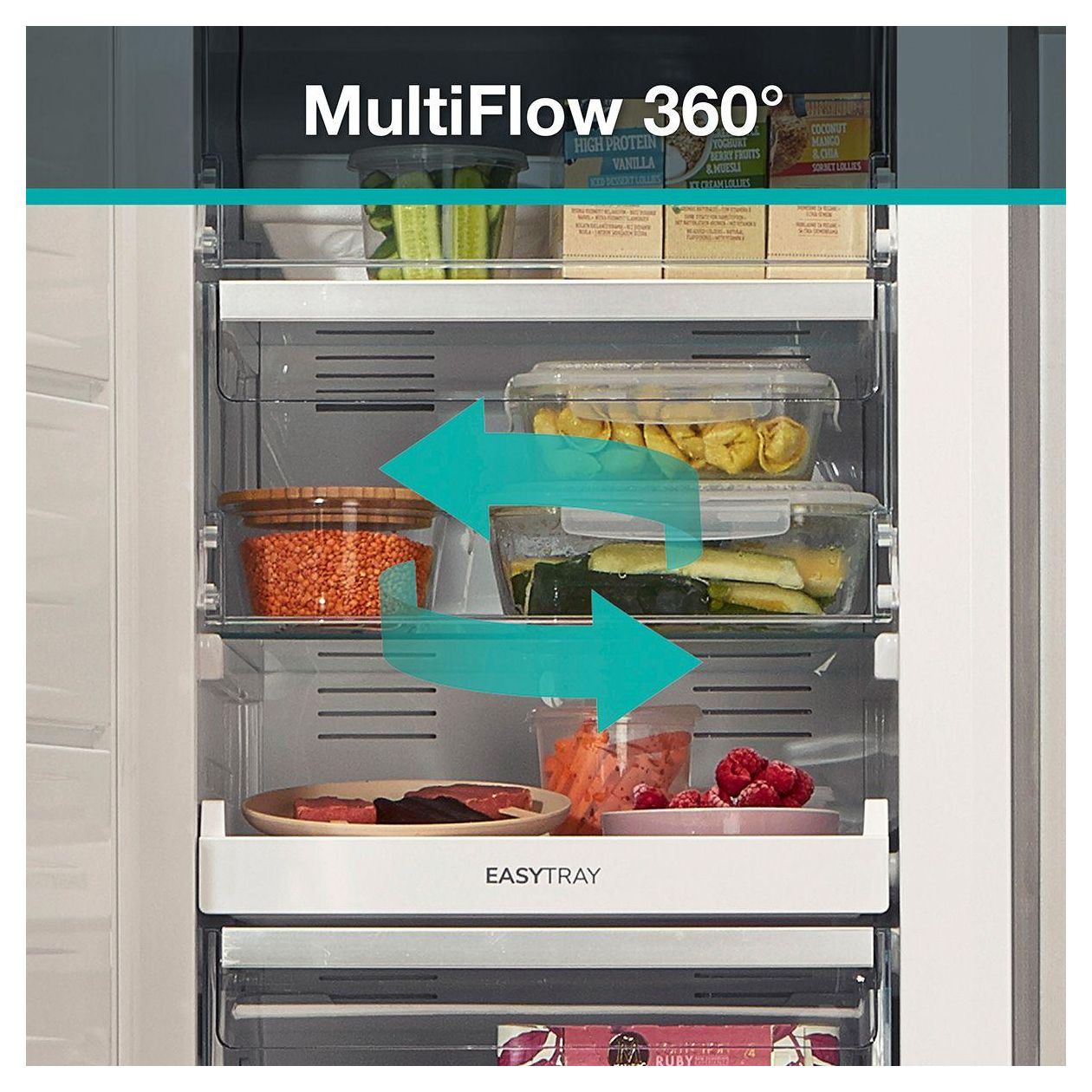 FN619DAXL6 280 l Gefrierschrank 198,72 kWh Jahr NoFrost (Grau, Edelstahl, Dunkles Grau) 
