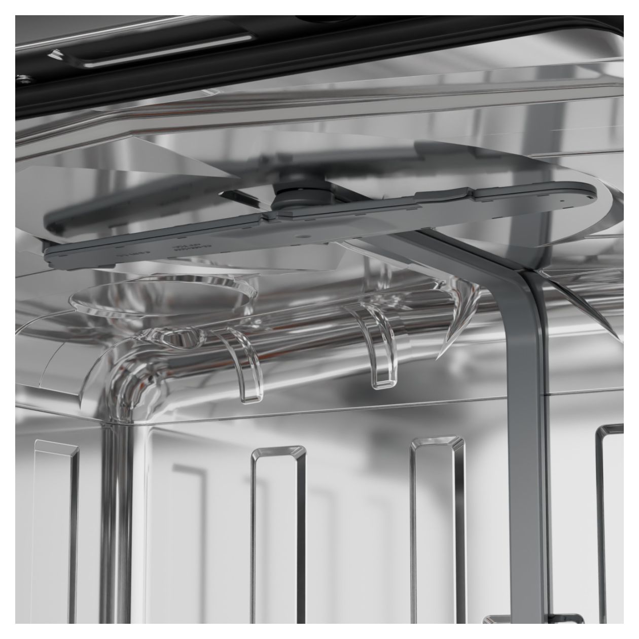 GI663A97X 60 cm Geschirrspüler teilintegriert (ohne Front) Sehr leise 16 Maßgedecke aquaStop Funktion Auto Open 