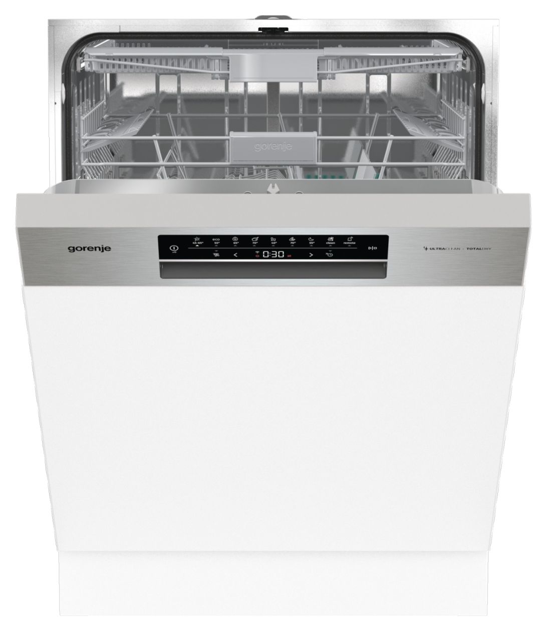 GI673C60X 60 cm Geschirrspüler teilintegriert (ohne Front) Sehr leise 16 Maßgedecke aquaStop Funktion 