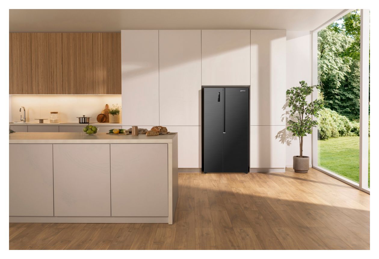 NRS917E41BX Side-by-Side Kühl-/ Gefrierkombination 347 l / 197 l 317 kWh NoFrost 1786 mm x 911 mm  (Schwarz) 