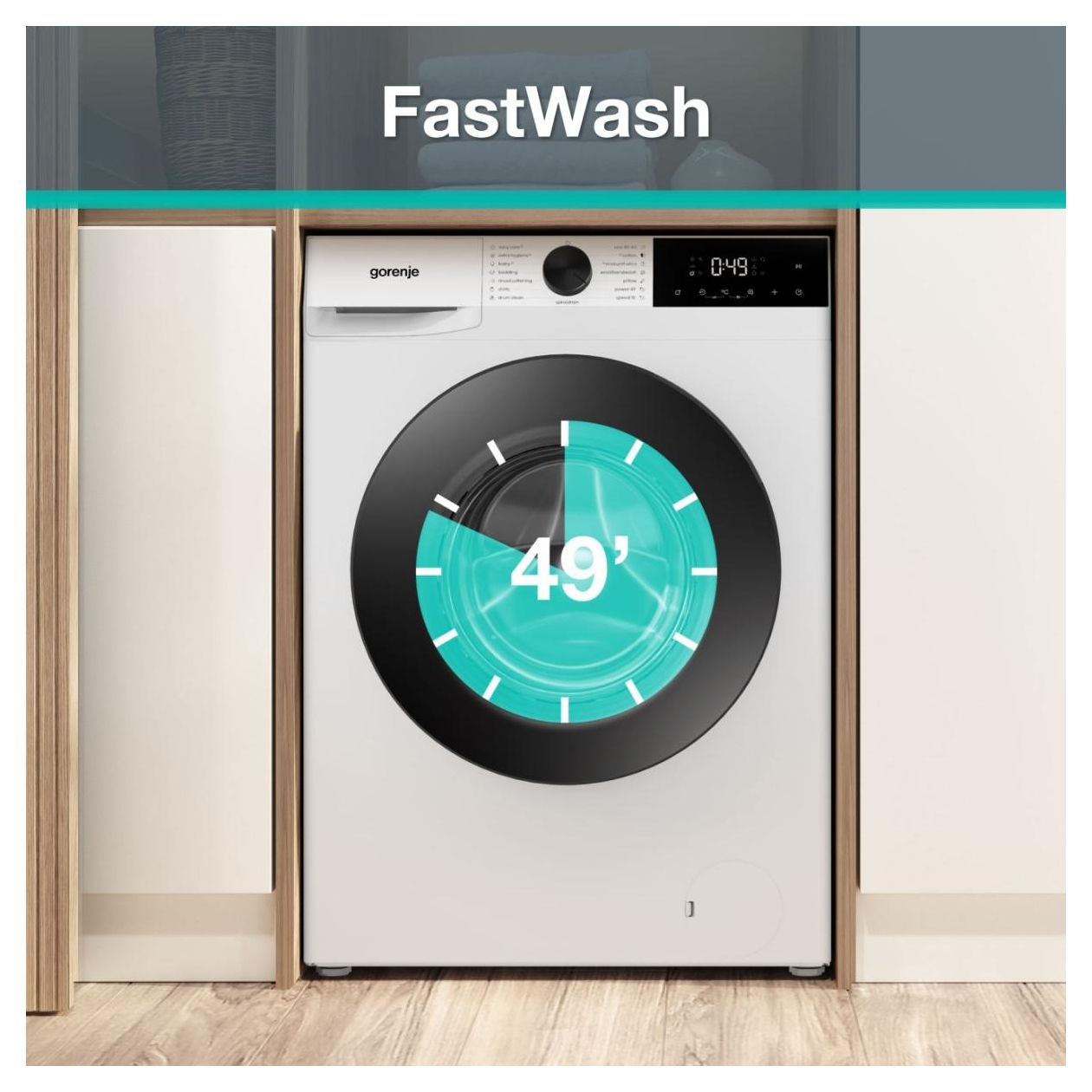 W5G2PS74A1P2 7 kg Frontlader Waschmaschine 1400 U/min aquaStop Funktion AutoClean 