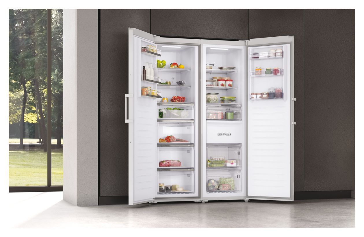 H3F330WDH1 330 l Gefrierschrank 212 kWh Jahr NoFrost  (Weiß) 