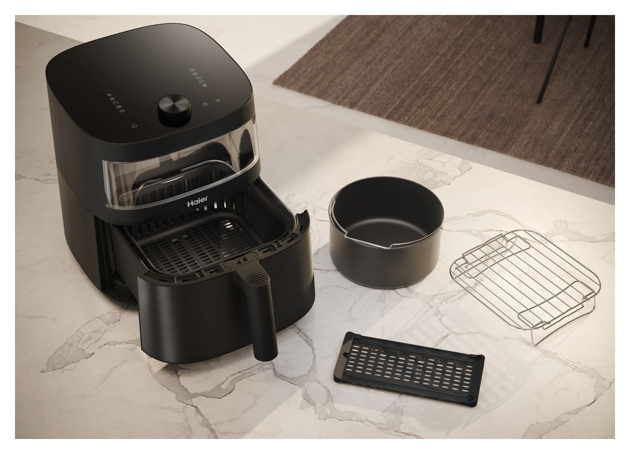 HAF5TWA3011 Heißluftfritteuse 7 l 2000 W  (Schwarz) 