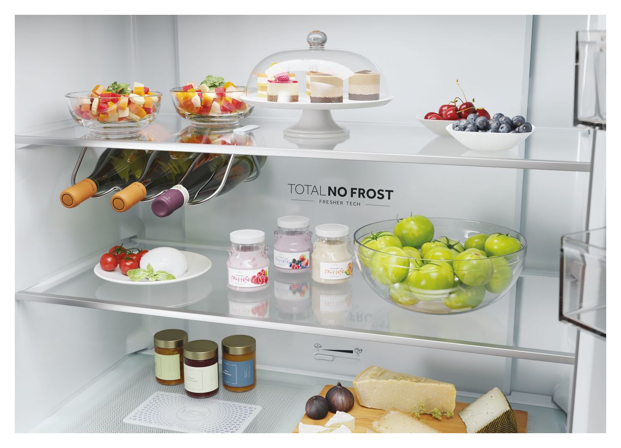 HCR5919ENMB Side-by-Side Kühl-/ Gefrierkombination 354 l / 174 l 329 kWh NoFrost 1900 mm x 908 mm  (Schwarz) 