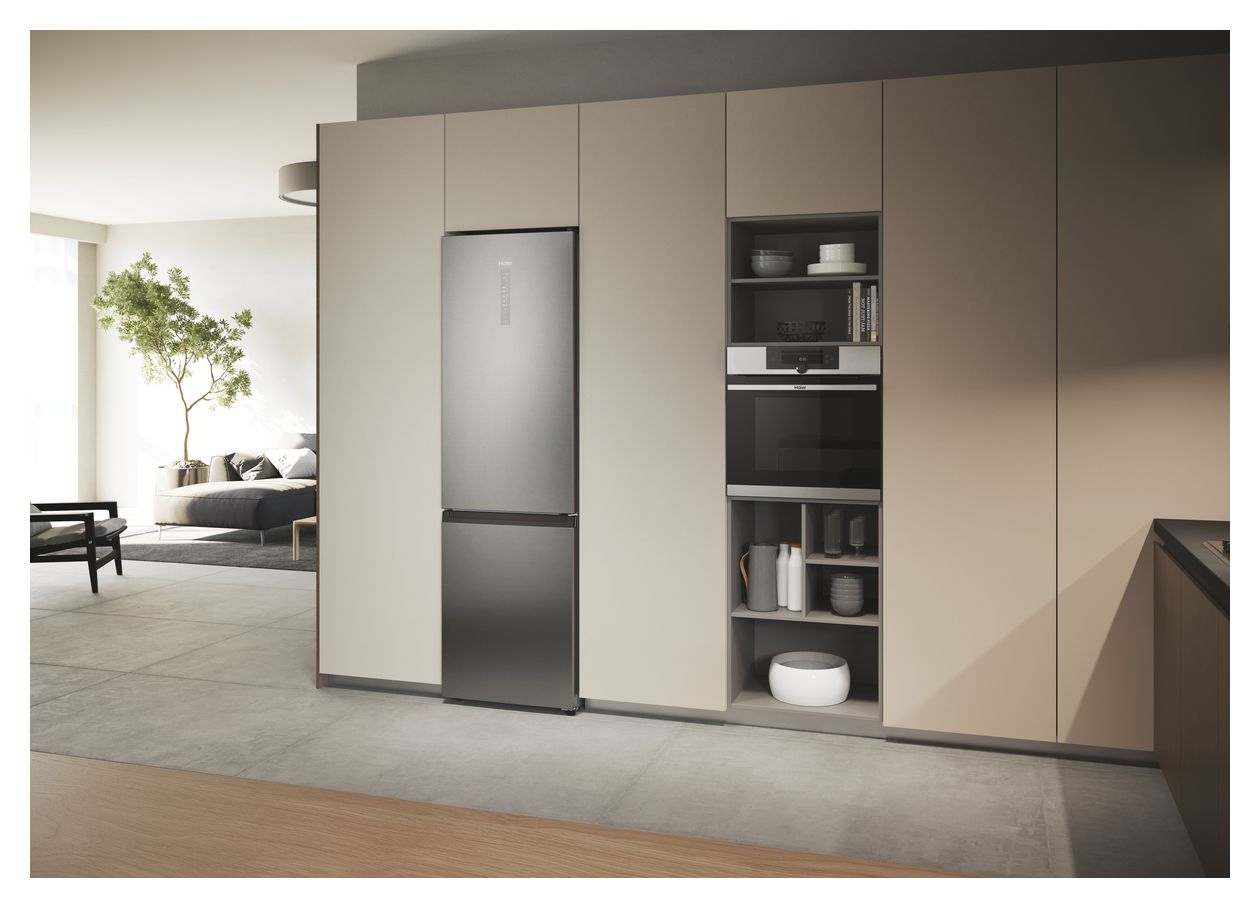 HDW5620CNPK 258 l / 119 l Kühl-Gefrierkombi freistehend NoFrost 169 kWh Jahr  (Silber) 