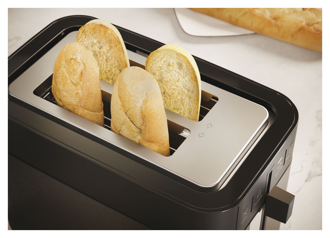 HTO5A3011 Toaster 1150 W 4 Scheibe(n) 7 Stufen  (Schwarz) 