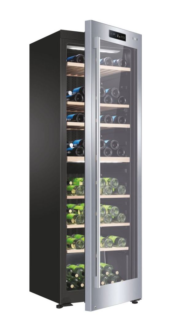 WS137GDNFI Weinkühler Freistehend EEK: F 2 Zonen 137 Flasche(n) 