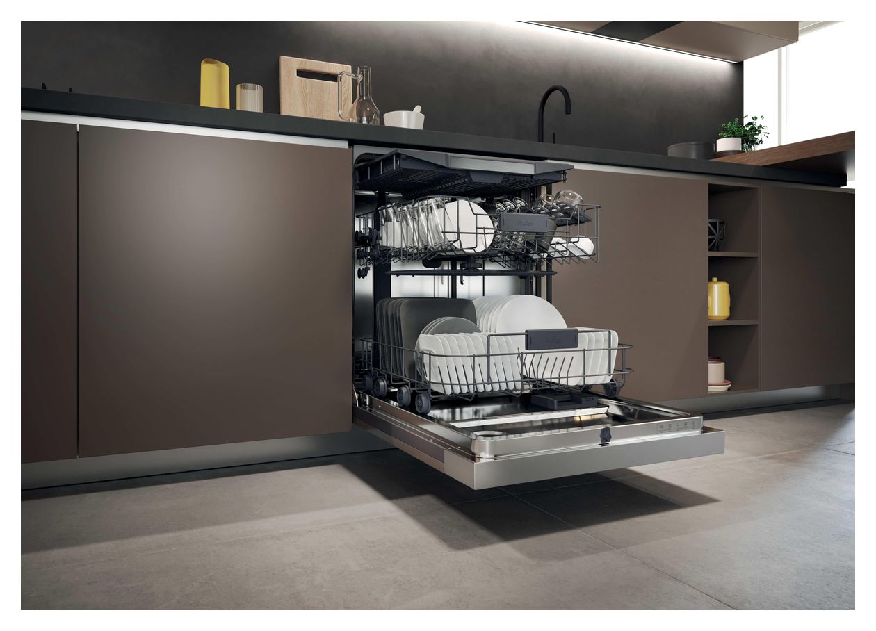 XH4B2F1S 60 cm Geschirrspüler teilintegriert (ohne Front) Sehr leise 14 Maßgedecke aquaStop Funktion 