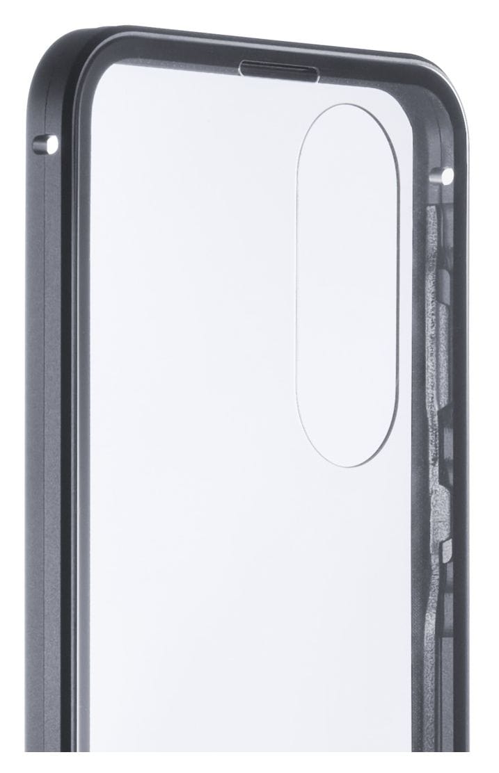 080295 360 Grad Glass Cover für Samsung Galaxy A57 5G  (Schwarz/Transparent) 
