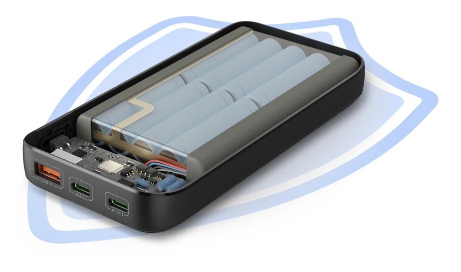 139546 Power Pack Performance 10 10000 mAh Powerbank USB Typ-C  (Anthrazit) 