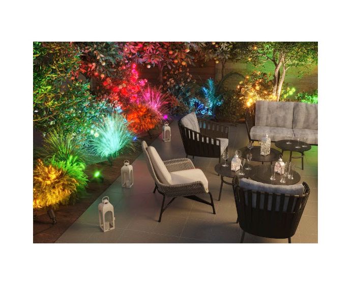 176630 LED Intelligente Gartenbeleuchtung Multi AC 