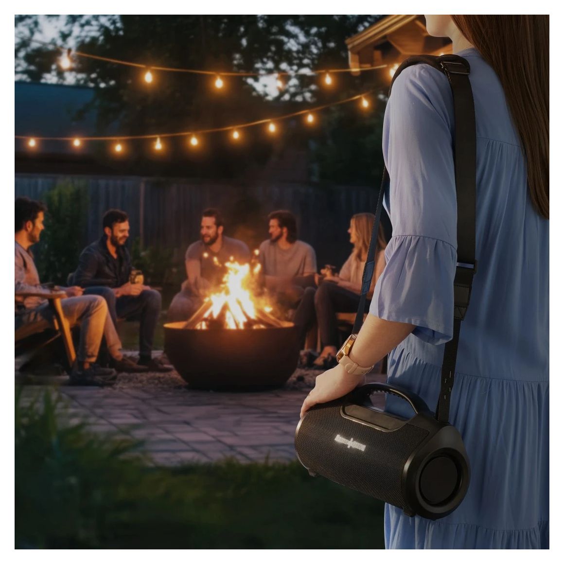 188231 Mate Pro MK II 60 W Bluetooth Lautsprecher IPX6 Laufzeit bis 16 h  (Schwarz) 