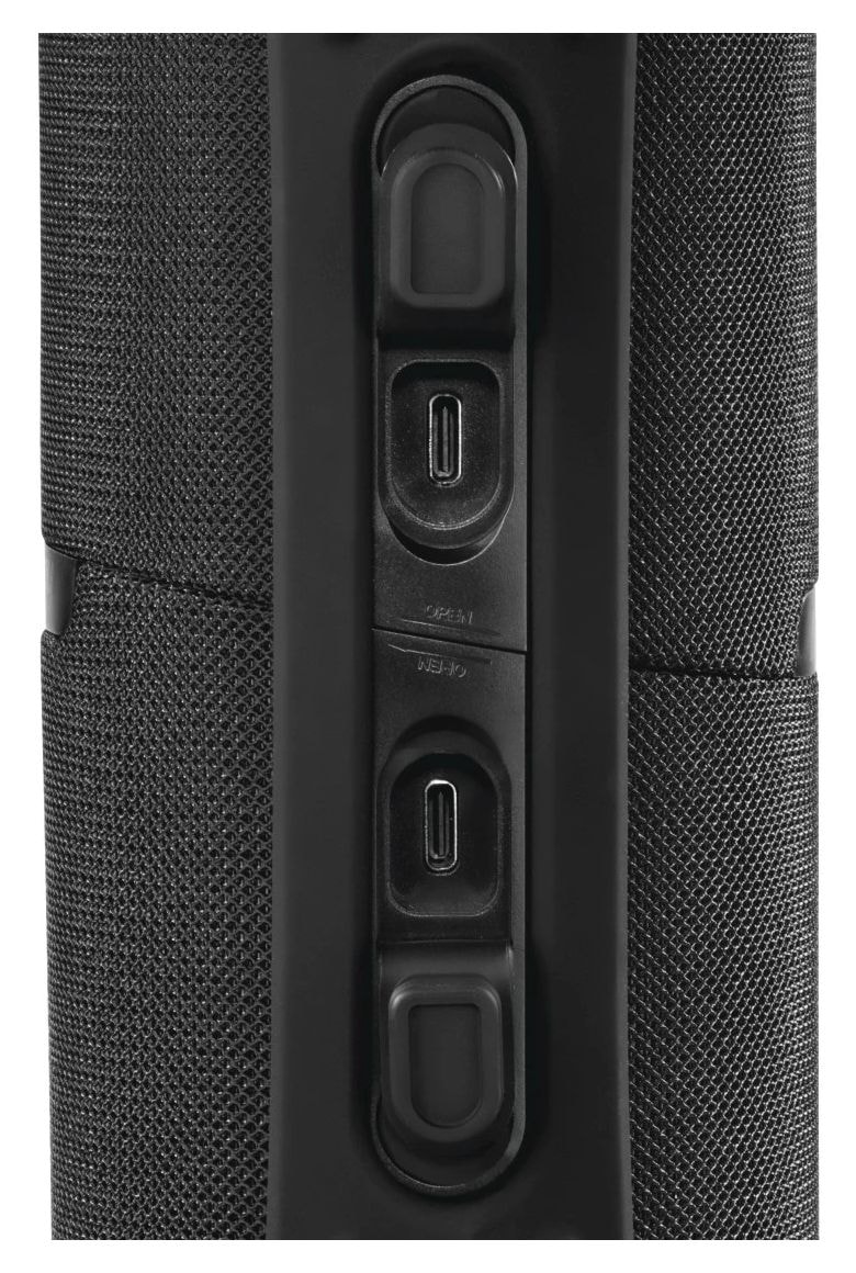 188242 Twin 4.0 30 W Bluetooth Lautsprecher IP67 Laufzeit bis 12 h  (Schwarz) 