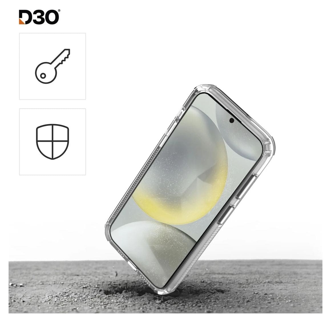 228520 Extreme Protect Kameraobjektivschutz gehärtetes Glas 10H für  Samsung Galaxy S25+ Bruchfest, Schlagfest, Schlagfest, Kratzresistent, Splitterfrei, Schockresistent 