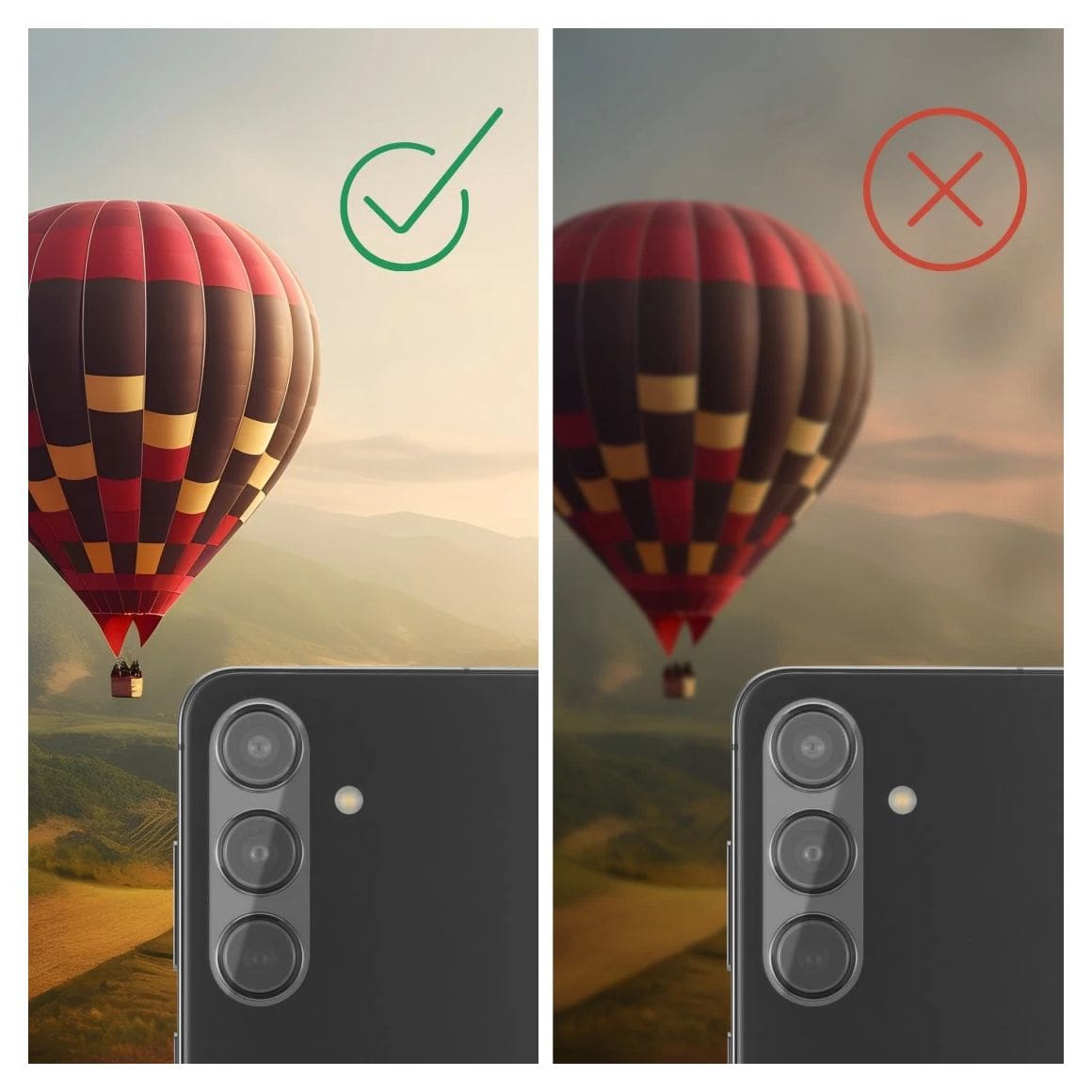 228595 Cam Protect Kameraobjektivschutz gehärtetes Glas 9H für  Samsung Galaxy S26 Ultra Stoßfest, Kratzresistent, Fallbeständig, Schlagfest, Schlagfest 