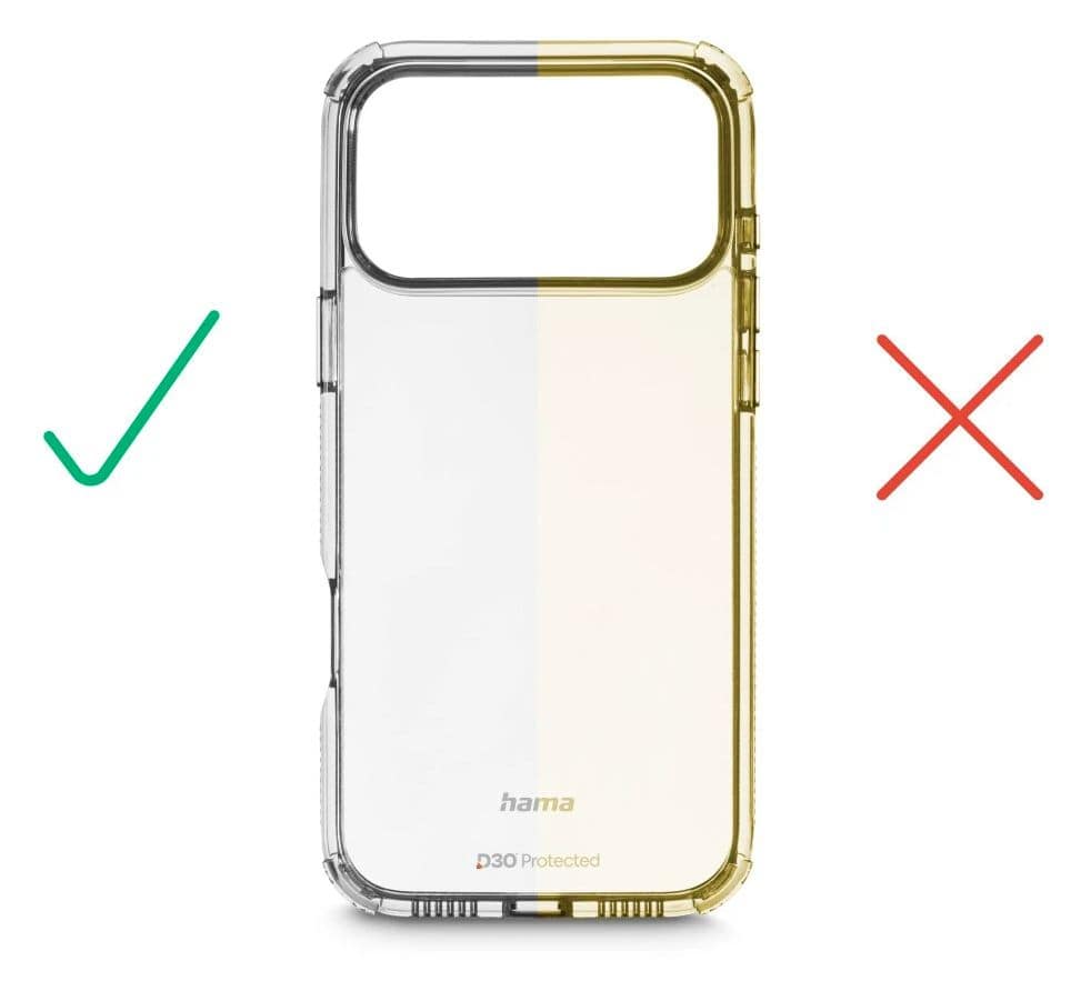 232456 Extreme Protect Cover für iPhone 17 / 18 Pro Max  (Transparent) 