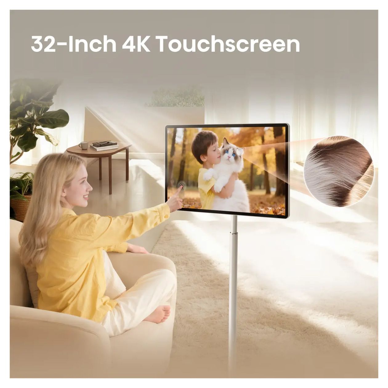 32 '' S6S | RoamView Portable Touchscreen 4K 60 Hz 