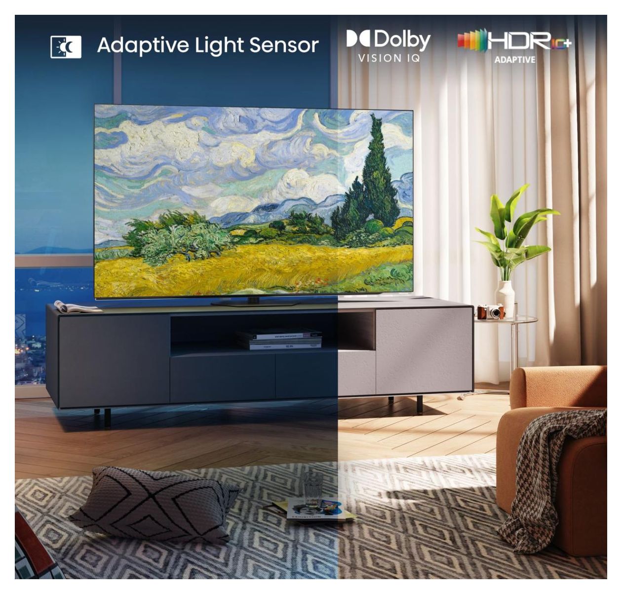 55A85N OLED 139,7 cm (55 Zoll) Fernseher 4K Ultra HD VESA 300 x 200 mm  (Schwarz, Grau) 