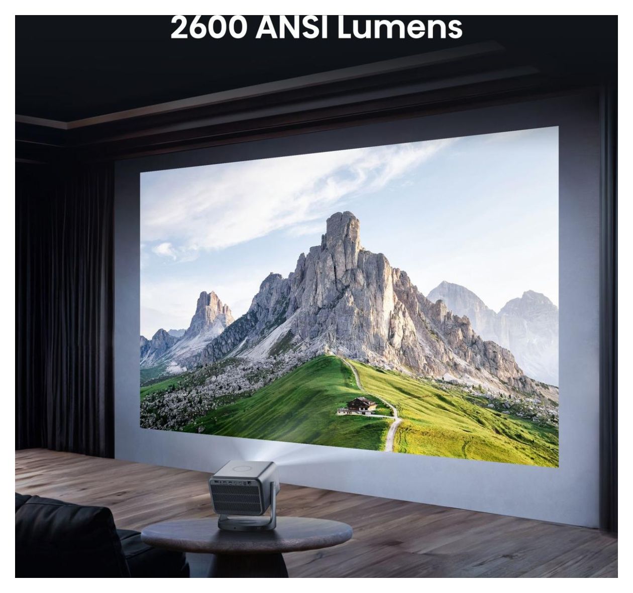 C2 Pro UHD 4K (3840x2160) 2600 ANSI Lumen  (Grau) 