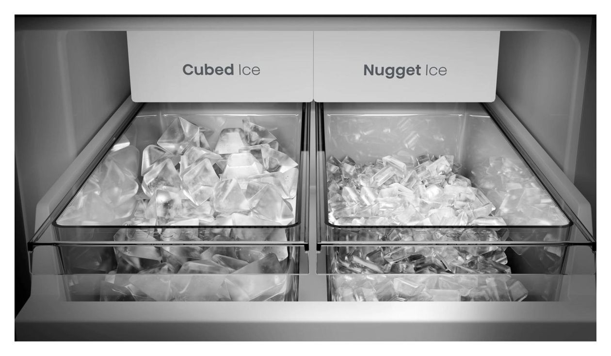 RQ5P640SYKD Side-by-Side Kühl-/ Gefrierkombination 390 l / 250 l 276 kWh NoFrost 1790 mm x 910 mm  (Schwarz) 