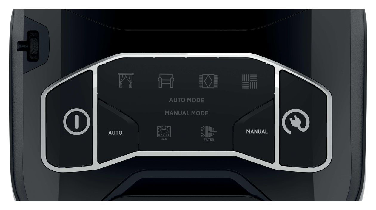 HE720PET Bodenstaubsauger mit Staubbeutel 850 W EPA  (Schwarz) 