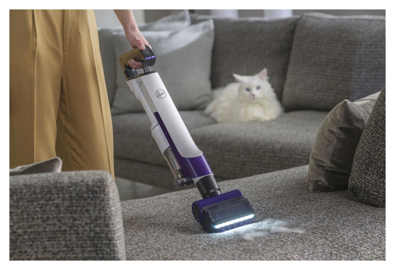 HF202P011 Handstaubsauger Beutellos bis 80 min Laufzeit 14,4 V EPA  (Violett) 