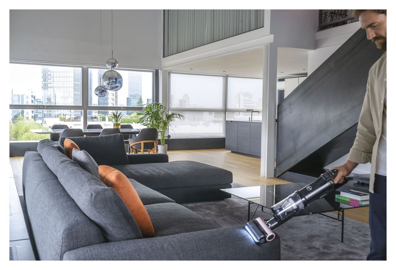 HFX10P011 Handstaubsauger Beutellos bis 30 min Laufzeit 21,6 V EPA  (Schwarz) 