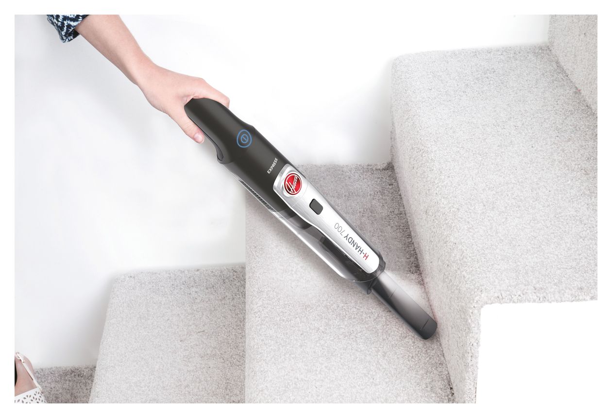 HH710T011 Handstaubsauger Beutellos bis 10 min Laufzeit 11,1 V EPA  (Titan) 