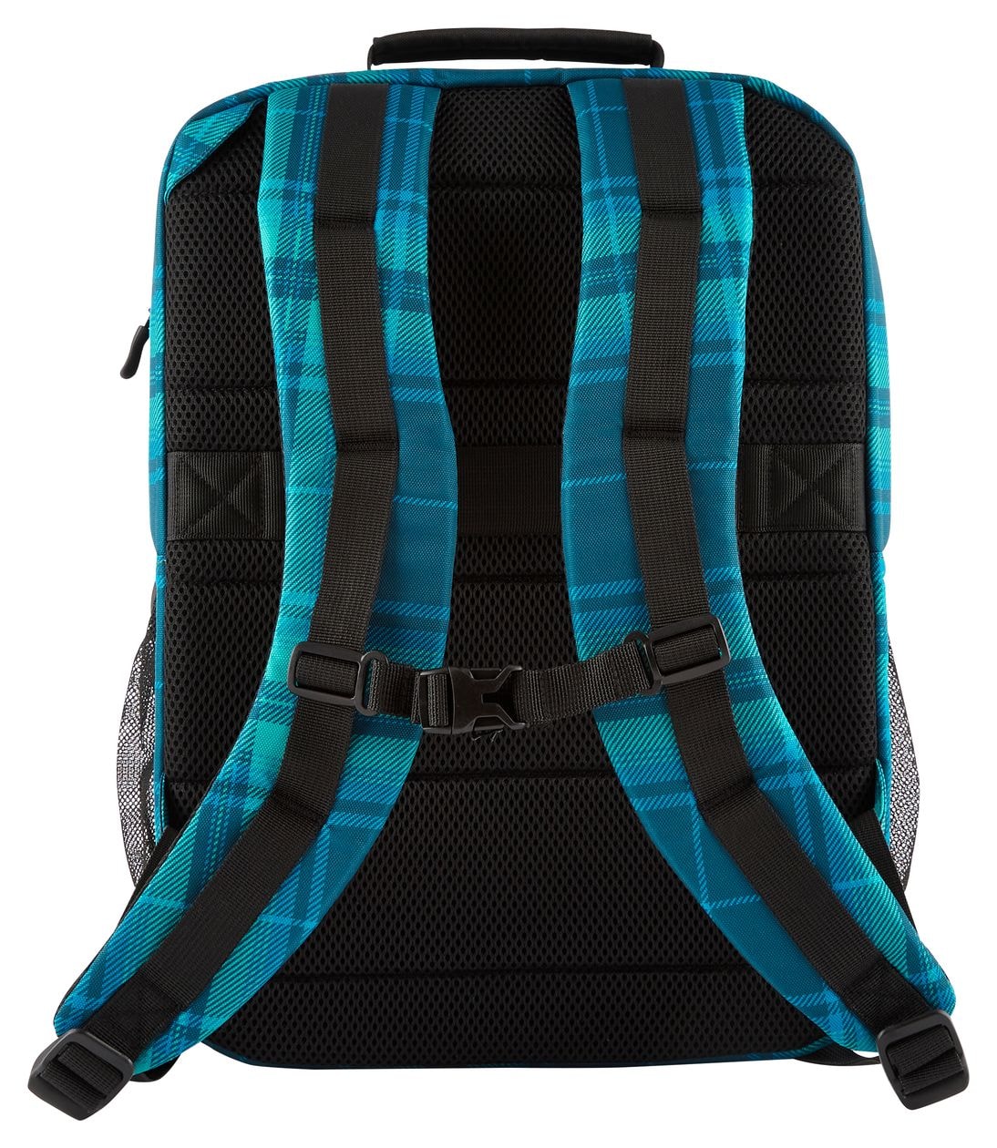 Campus XL Notebook-Rucksack Tartan Plaid bis 40,9 cm (16.1 Zoll) (Blau) 