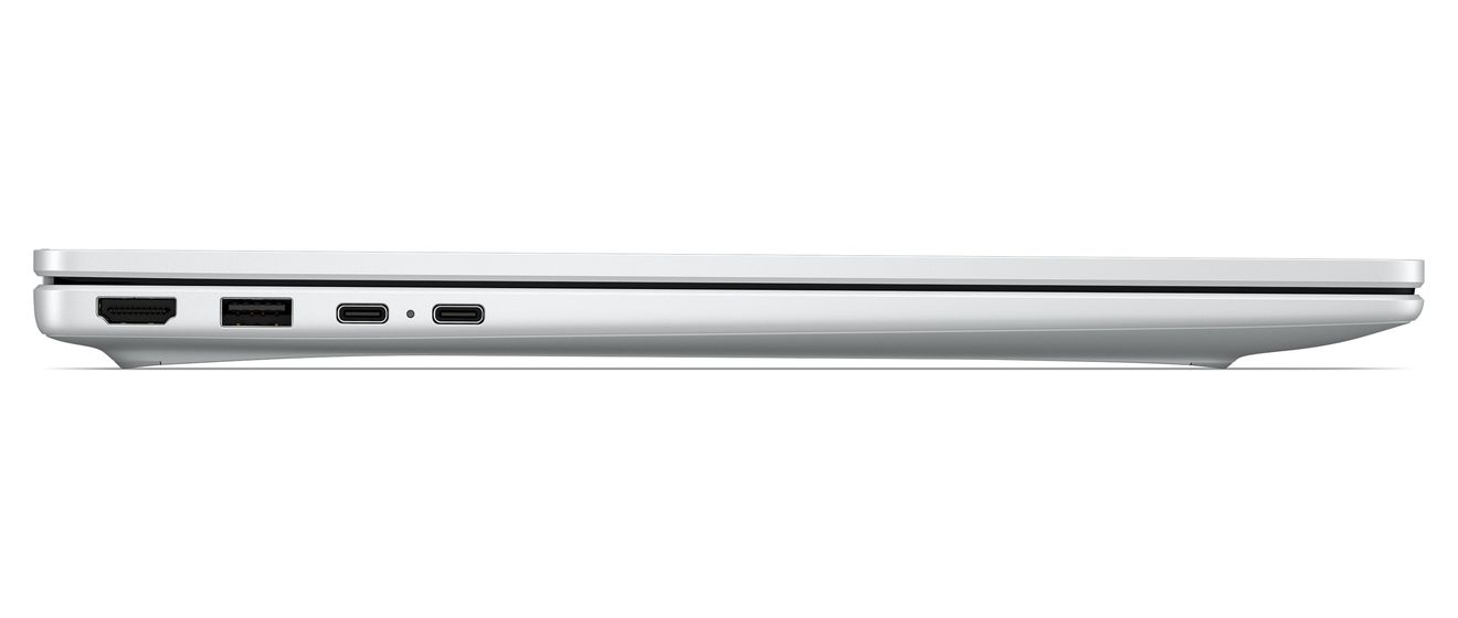 OmniBook 3 16-by0650ng 2K Ultra HD Notebook 40,6 cm (16 Zoll) 1920 x 1200 Pixel 512 GB SSD Windows 11 Home AMD Ryzen 5 max. 4,3 GHz  (Grau, Silber) 