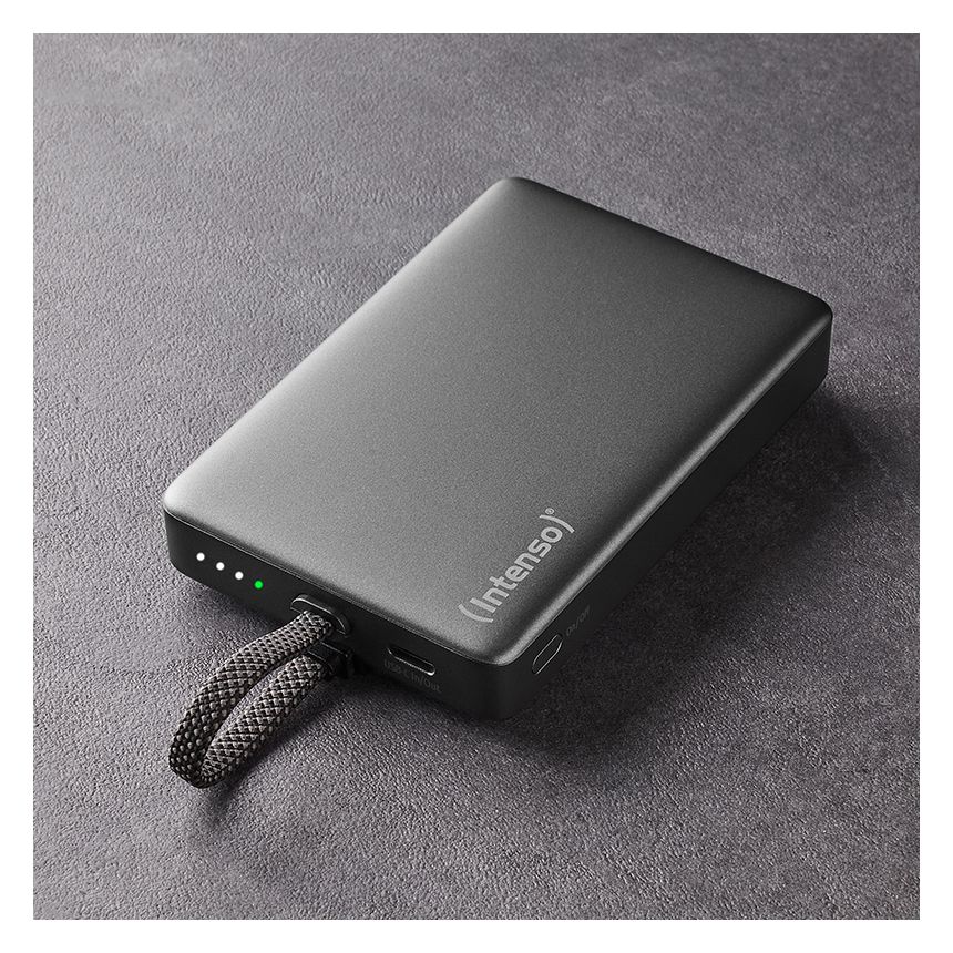MC10000 10000 mAh Powerbank USB Typ-C  (Schwarz, Grau) 