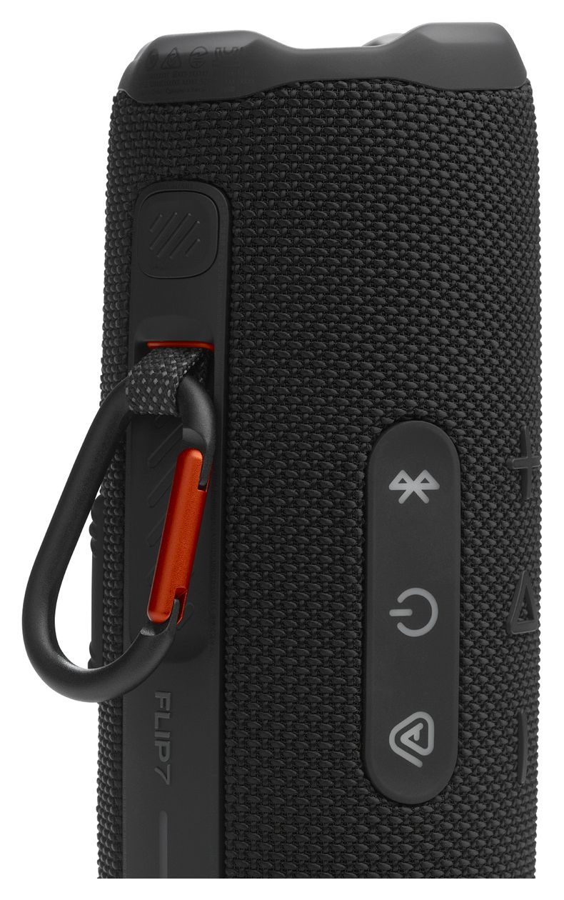 Flip 7 25 W Bluetooth Lautsprecher IP67 Laufzeit bis 14 h  (Schwarz) 