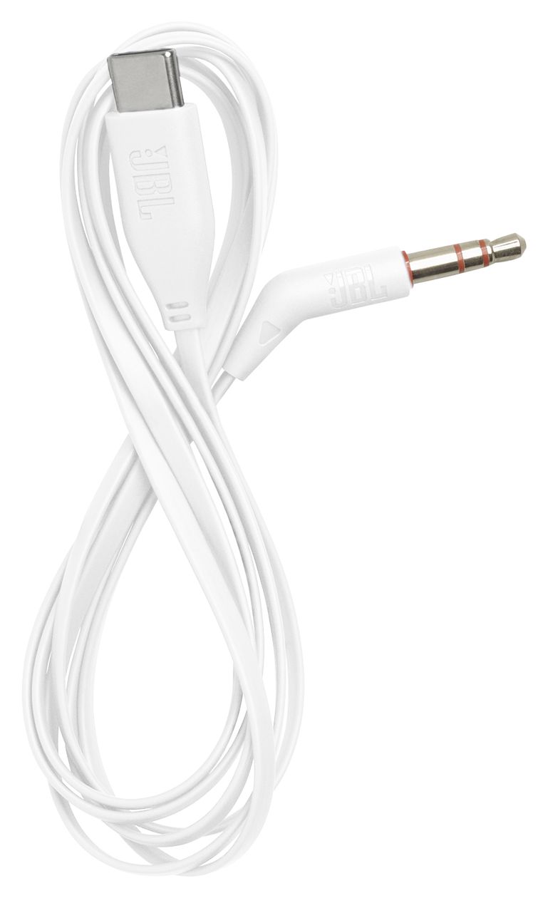 Tune 680NC Ohraufliegender Bluetooth Kopfhörer kabelgebunden&kabellos 76 h Laufzeit USB Typ-C  (Weiß) 