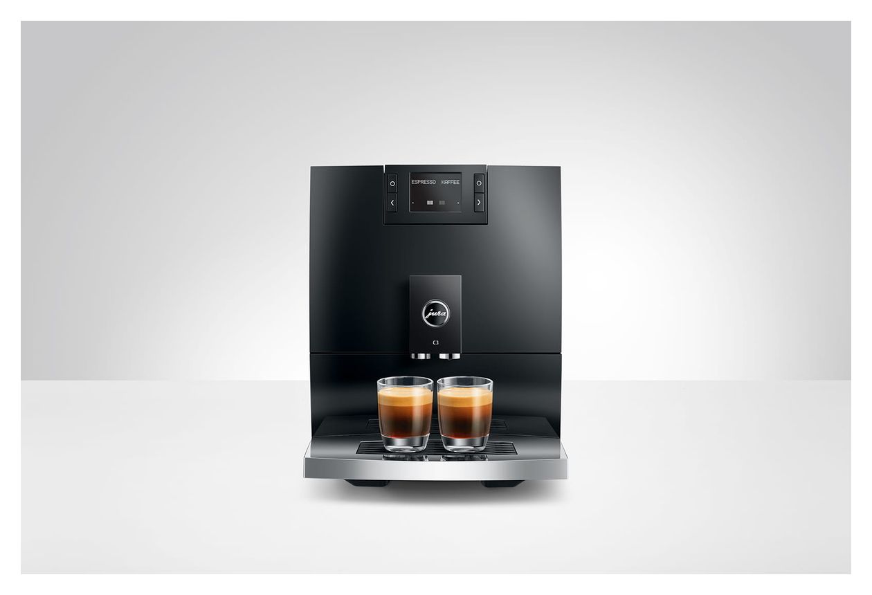 C3 Kaffeevollautomat 15 bar 1,6 l 200 g  (Schwarz) 