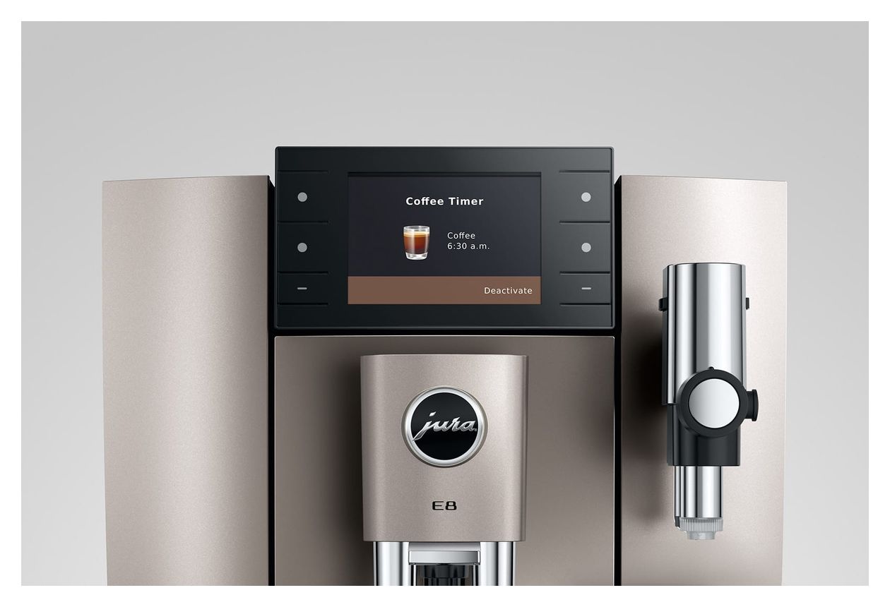 E8 Kaffeevollautomat 15 bar 1,9 l AutoClean  (Silber) 