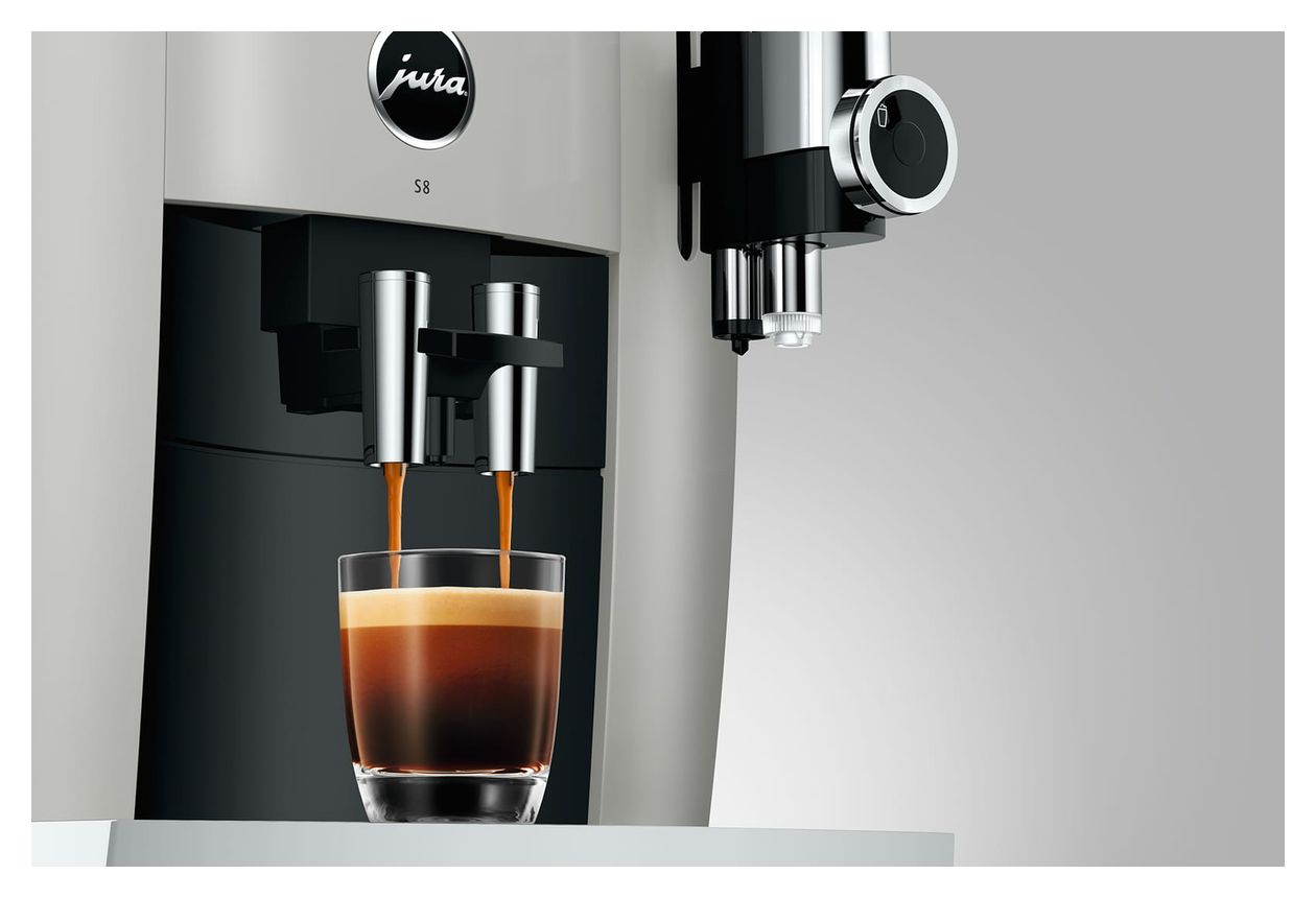 S8 Kaffeevollautomat 15 bar 1,9 l 280 g AutoClean (Platina (EB)) 