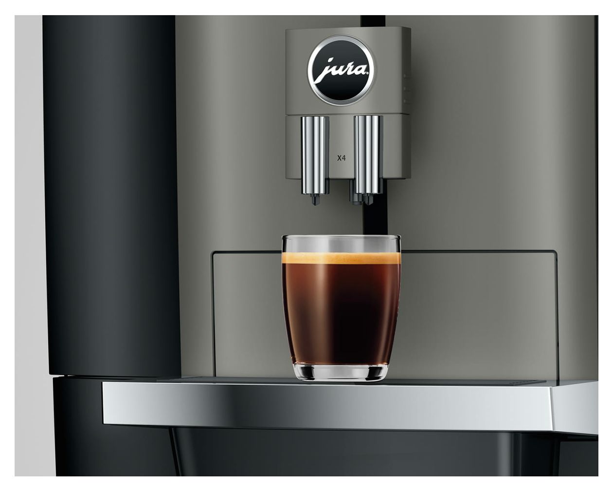 X4 (EB) Kaffeevollautomat 15 bar 5 l 500 g AutoClean (Dark Inox) 