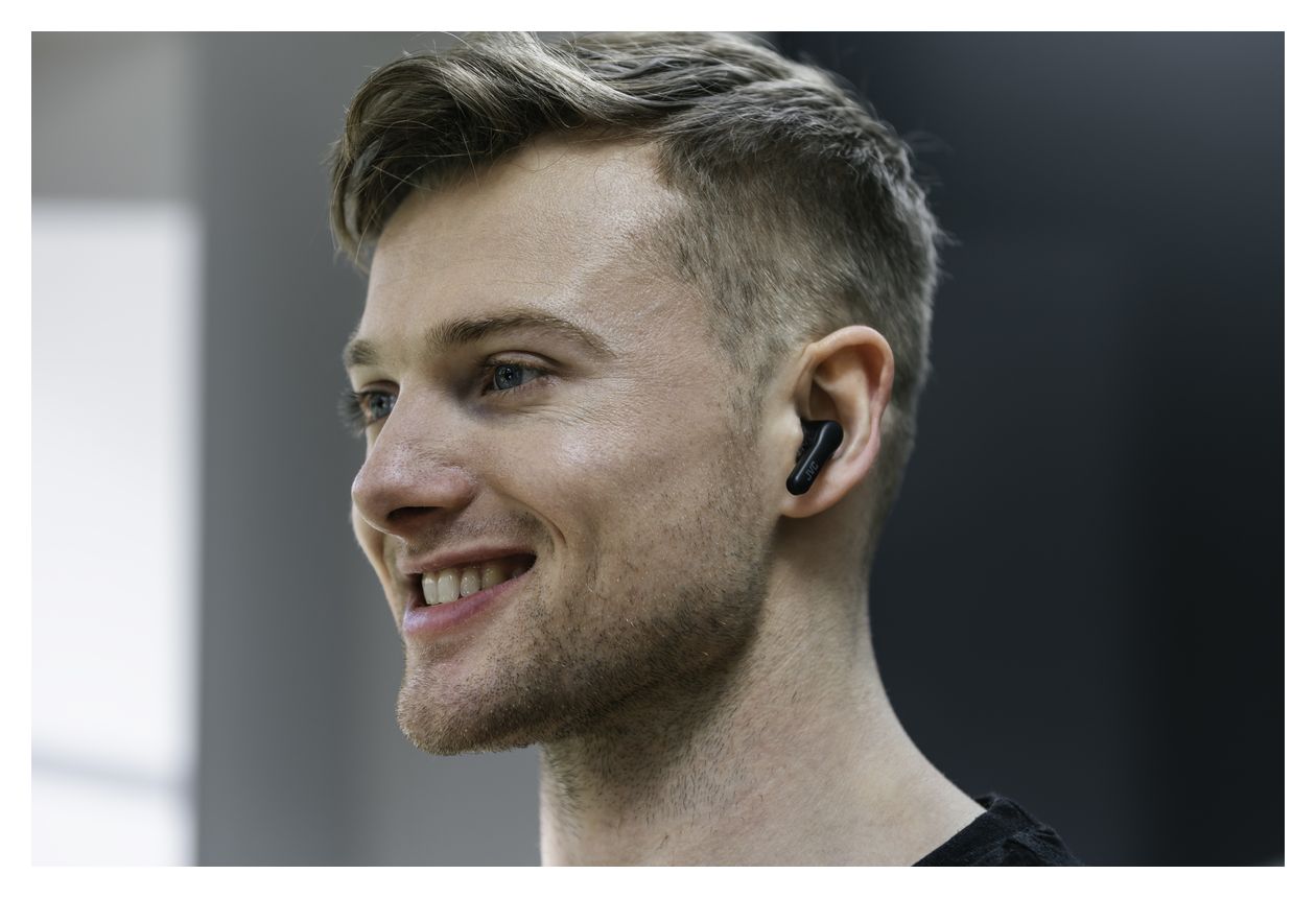 HA-A3T In-Ear Bluetooth Kopfhörer Kabellos TWS 22 h Laufzeit IPX4  (Schwarz) 