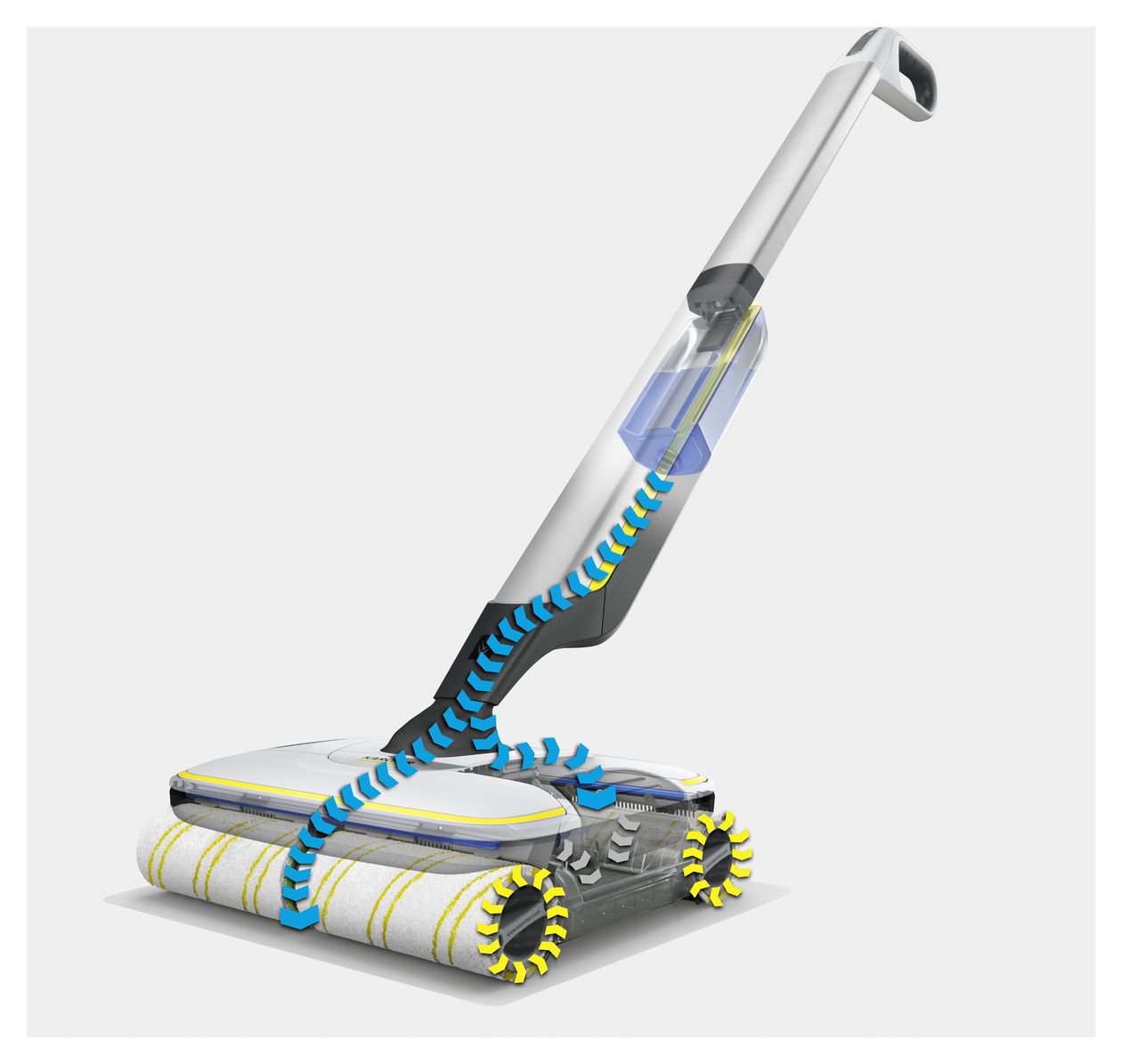 FC7 Cordless Naß-/Trockensauger bis 45 min Laufzeit 2,85 Ah bis 0,2 l Schmutzwasser Beutellos 