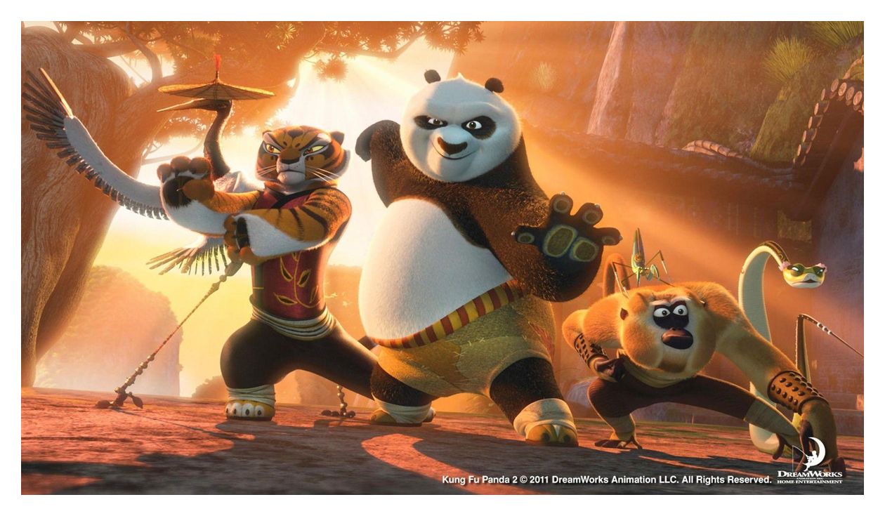 Kung Fu Panda - 1-4 Collection (DVD) 