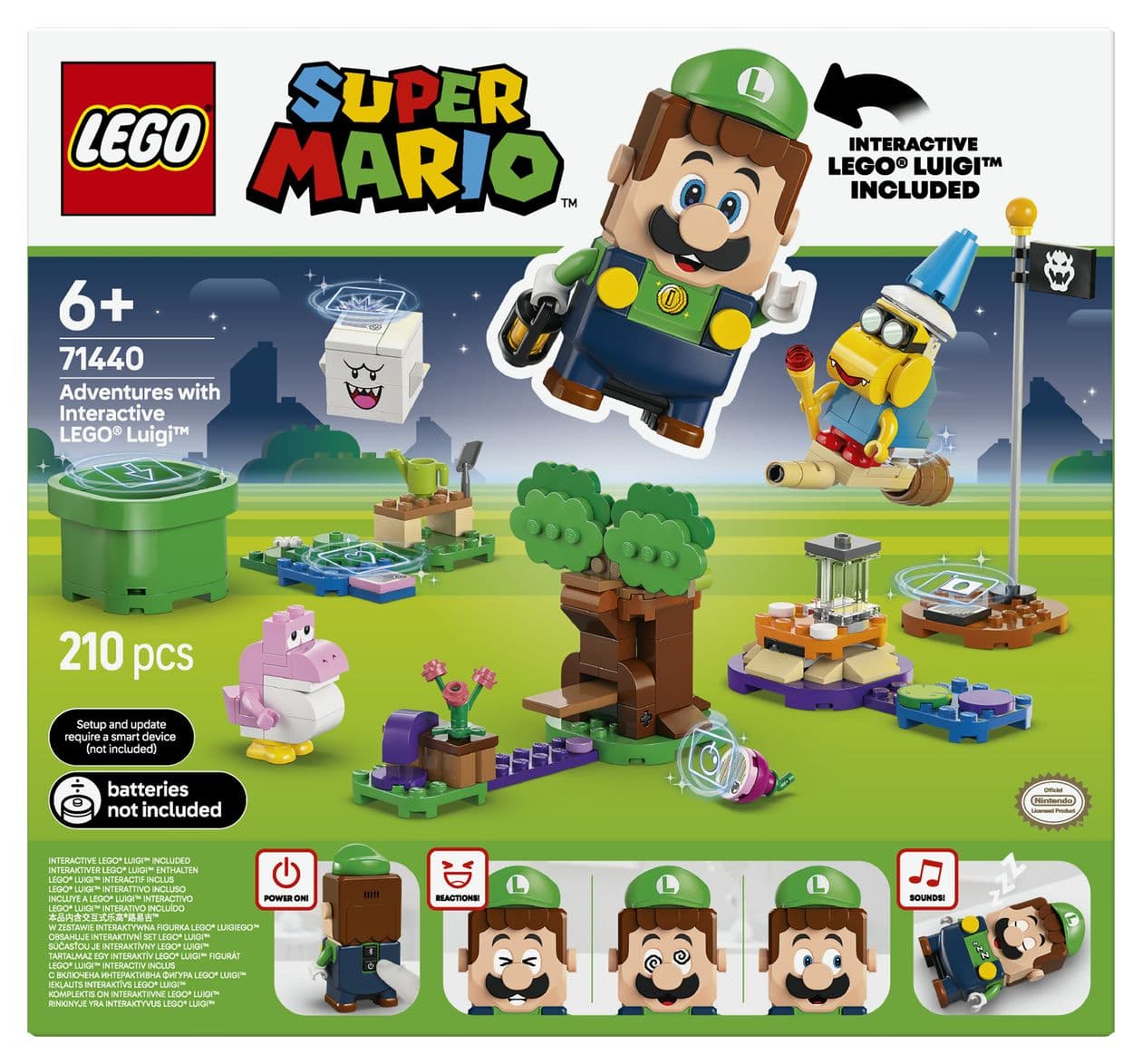 Abenteuer mit dem interaktiven LEGO® Luigi™ 