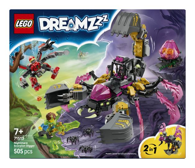 Albtraum-Skorpionbagger 