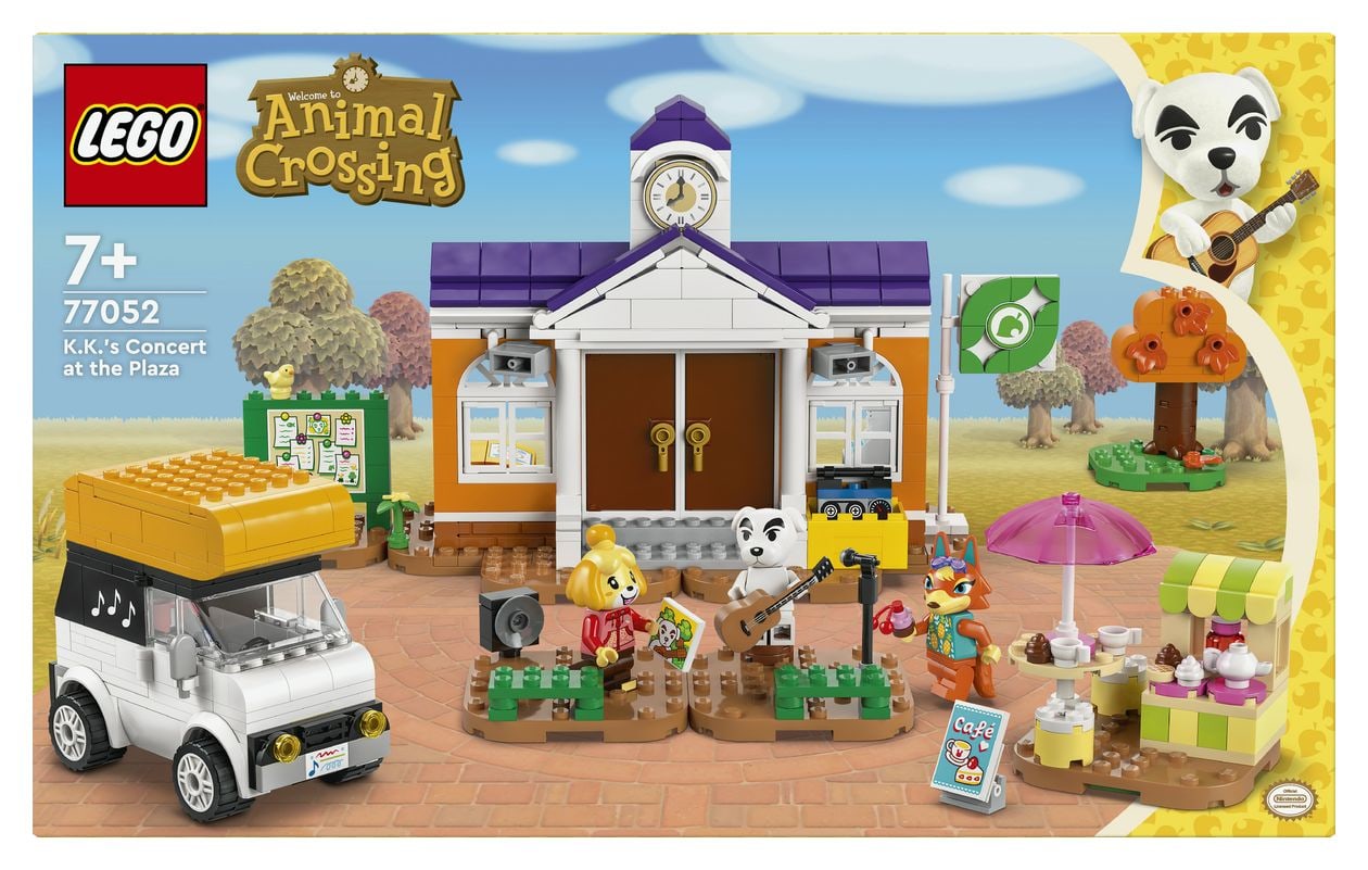 Animal Crossing K.K. spielt auf dem Festplatz Bauset 550 Teile  (Mehrfarbig) 